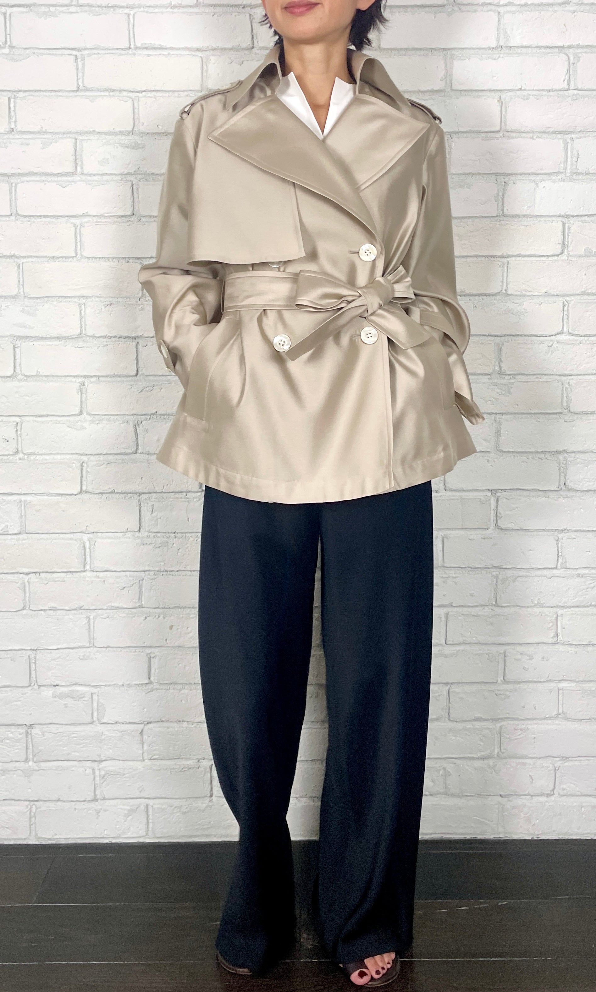極美品✨エムフィル　洗える　ノーカラー　ロングジレ　綿麻　ライトグレー　38 楽天市場】クーポンで最大20％OFF□ リネン風ロングカーディガン