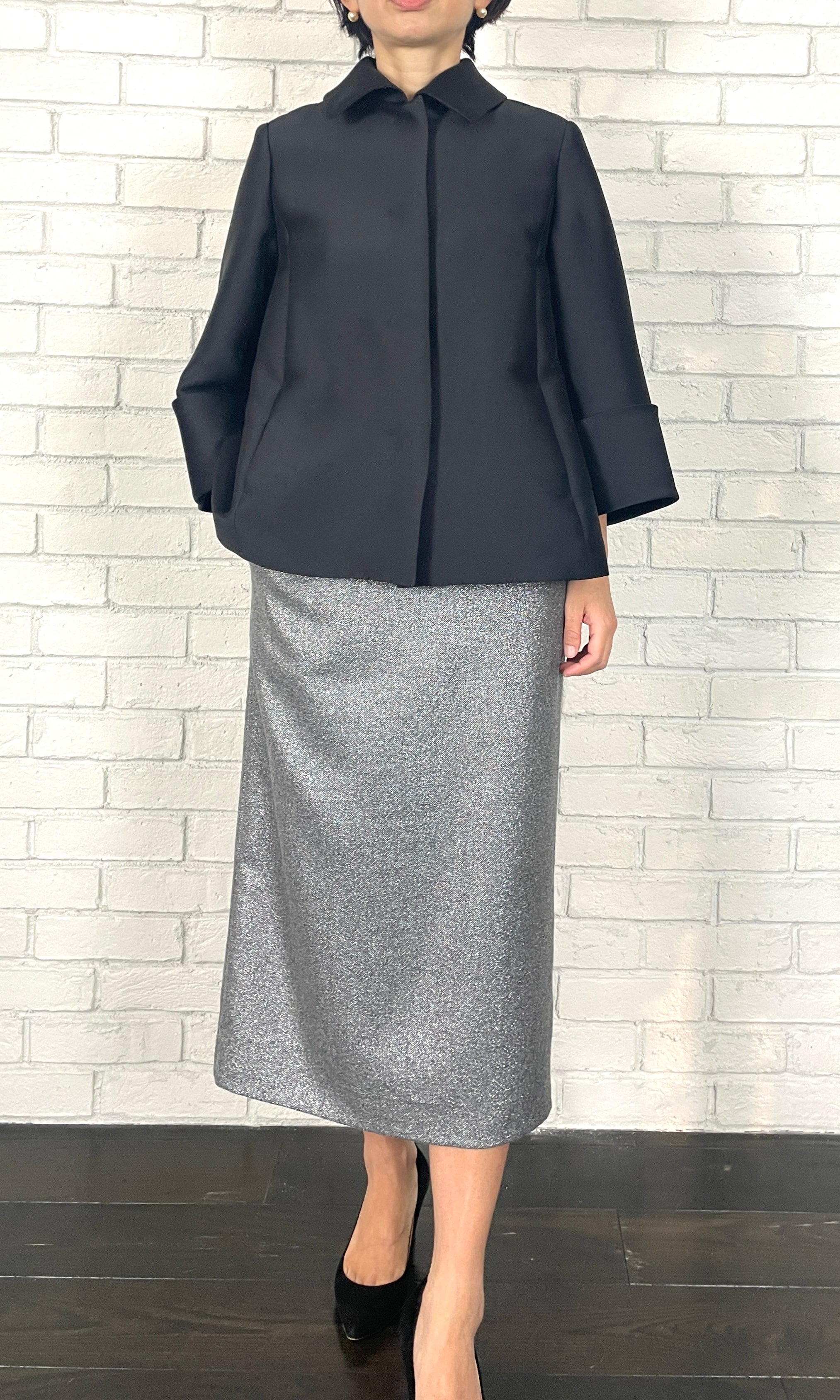 mfil（ミカコナカムラ）チェスターコート38 （M・fil> Tucked