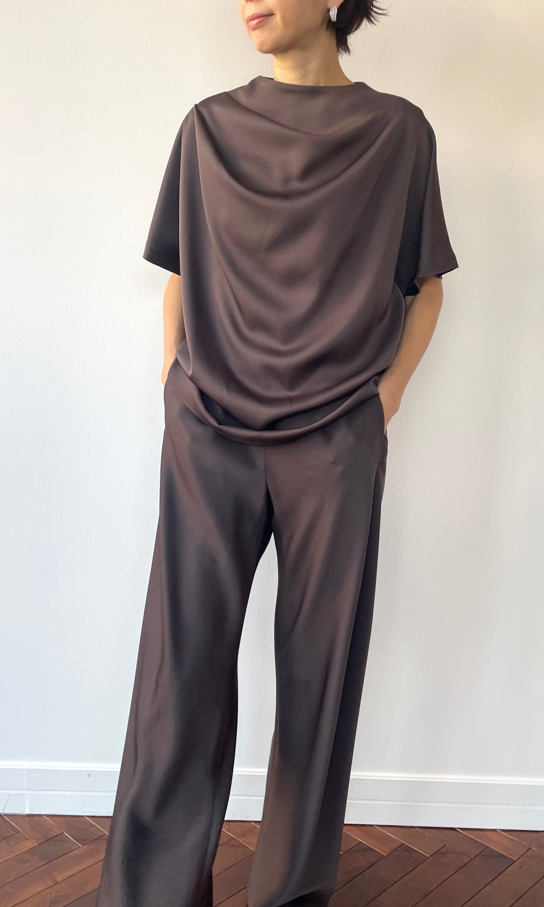 (K04449）エムフィル M Fil バスケットリネーラノースリーブジャケット M・fil 公式オンラインショップ