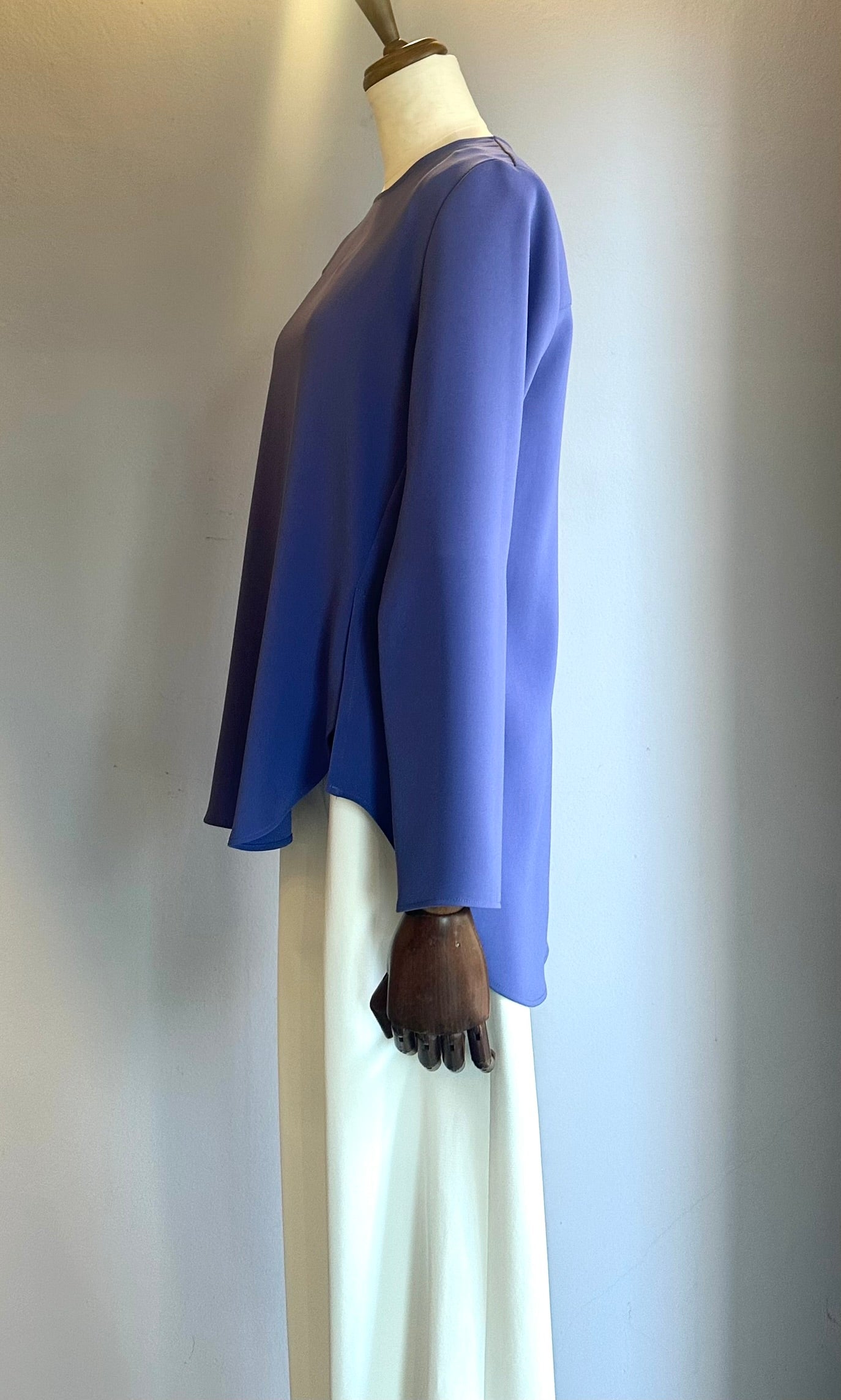 トリアセ フロントスリットブラウス＜パープル＞ – M・fil 公式